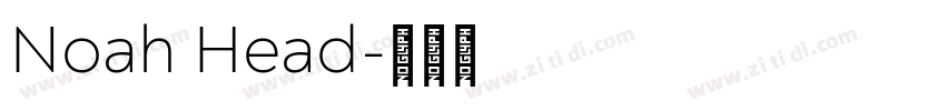 Noah Head字体转换